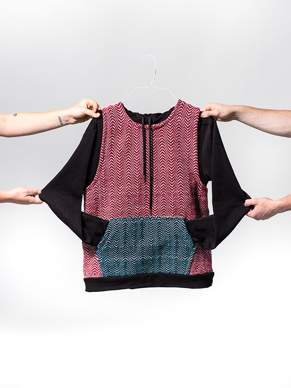 Hoodie "The big w(e)ave"