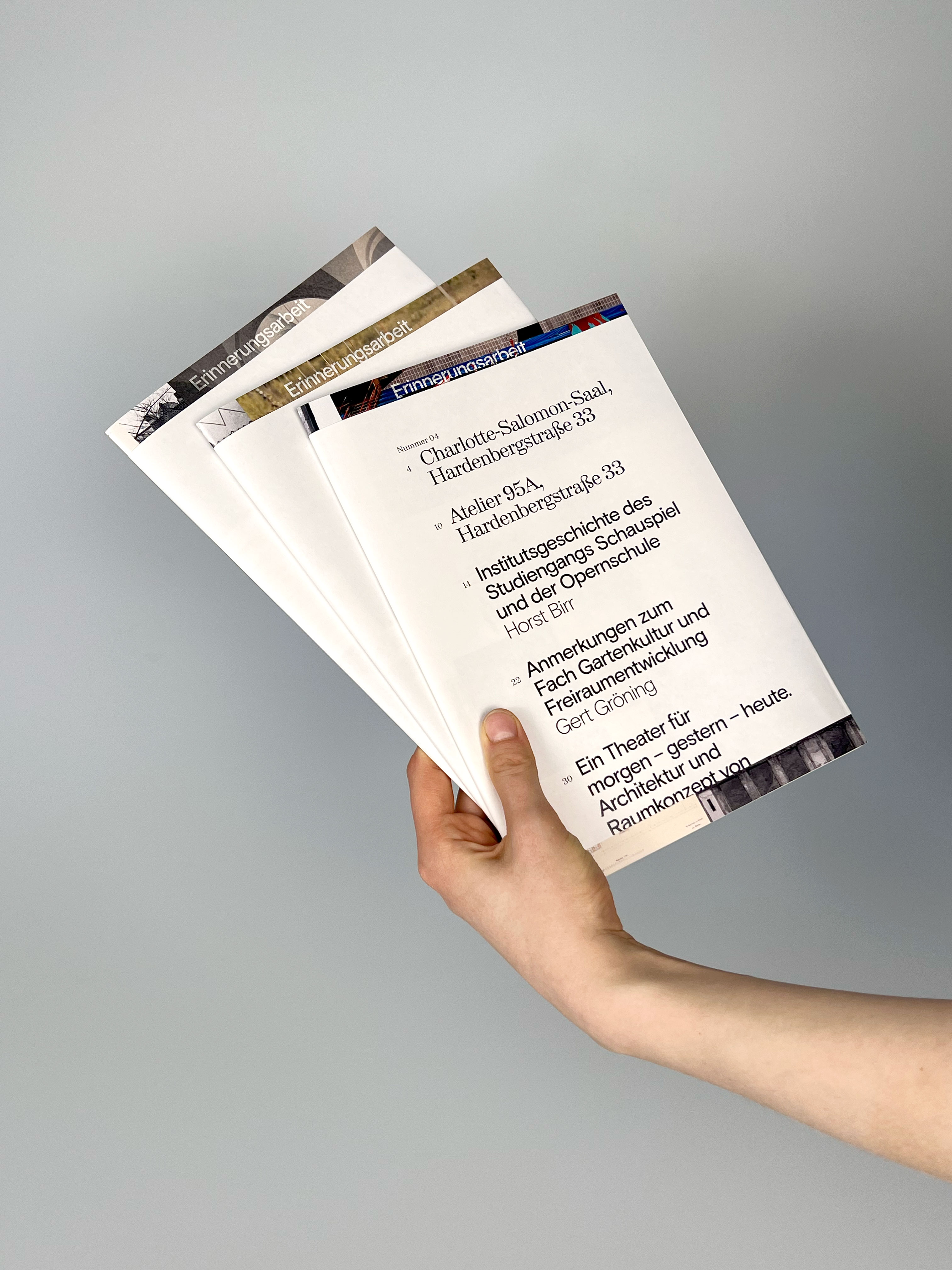 Erinnerungsarbeit. UdK Berlin (Heft 1)