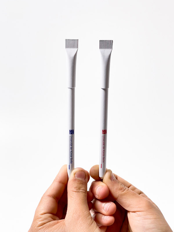 UdK Berlin Kugelschreiber aus Papier