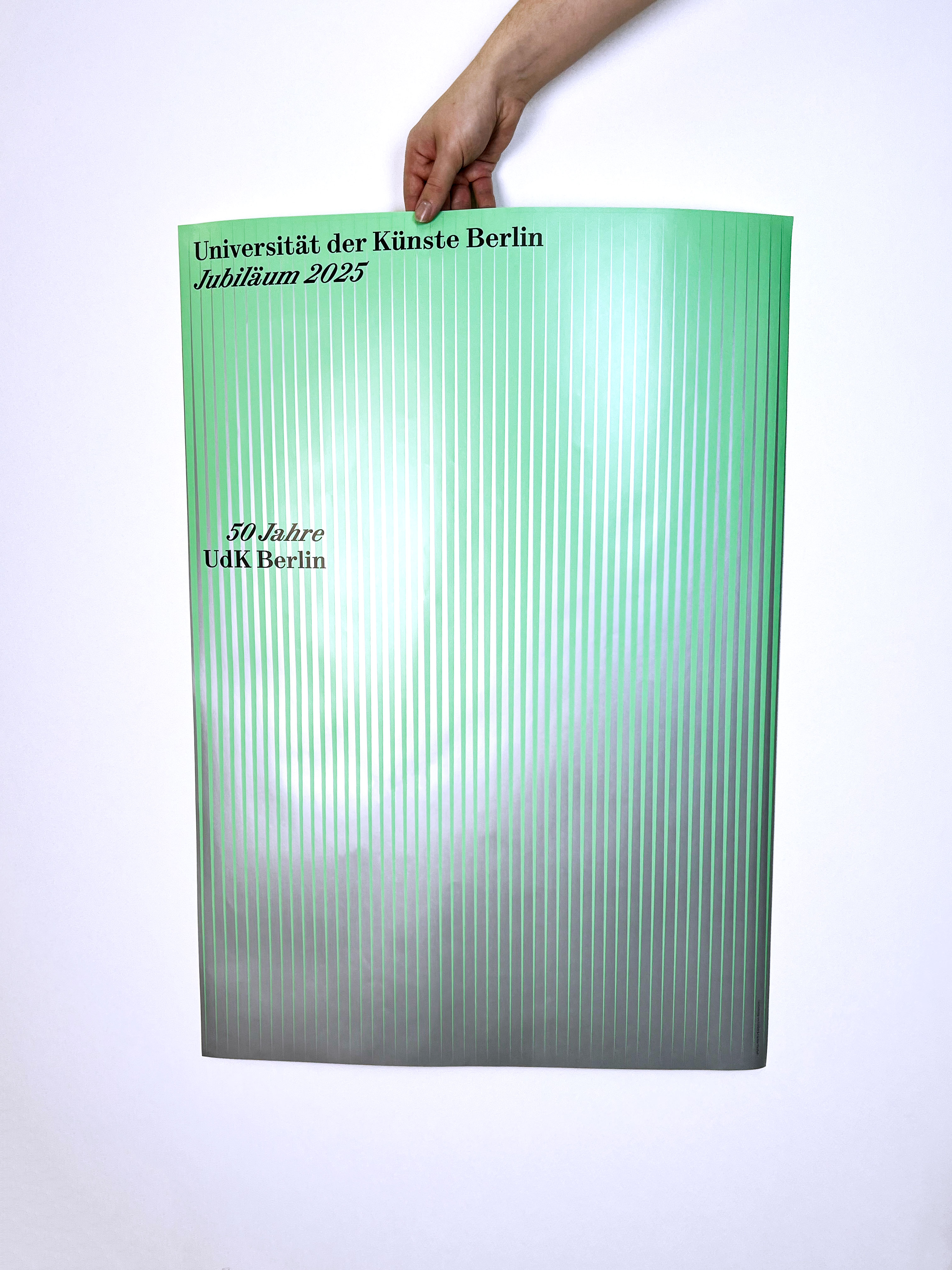 Udk-Jubiläum Poster - Strahlen