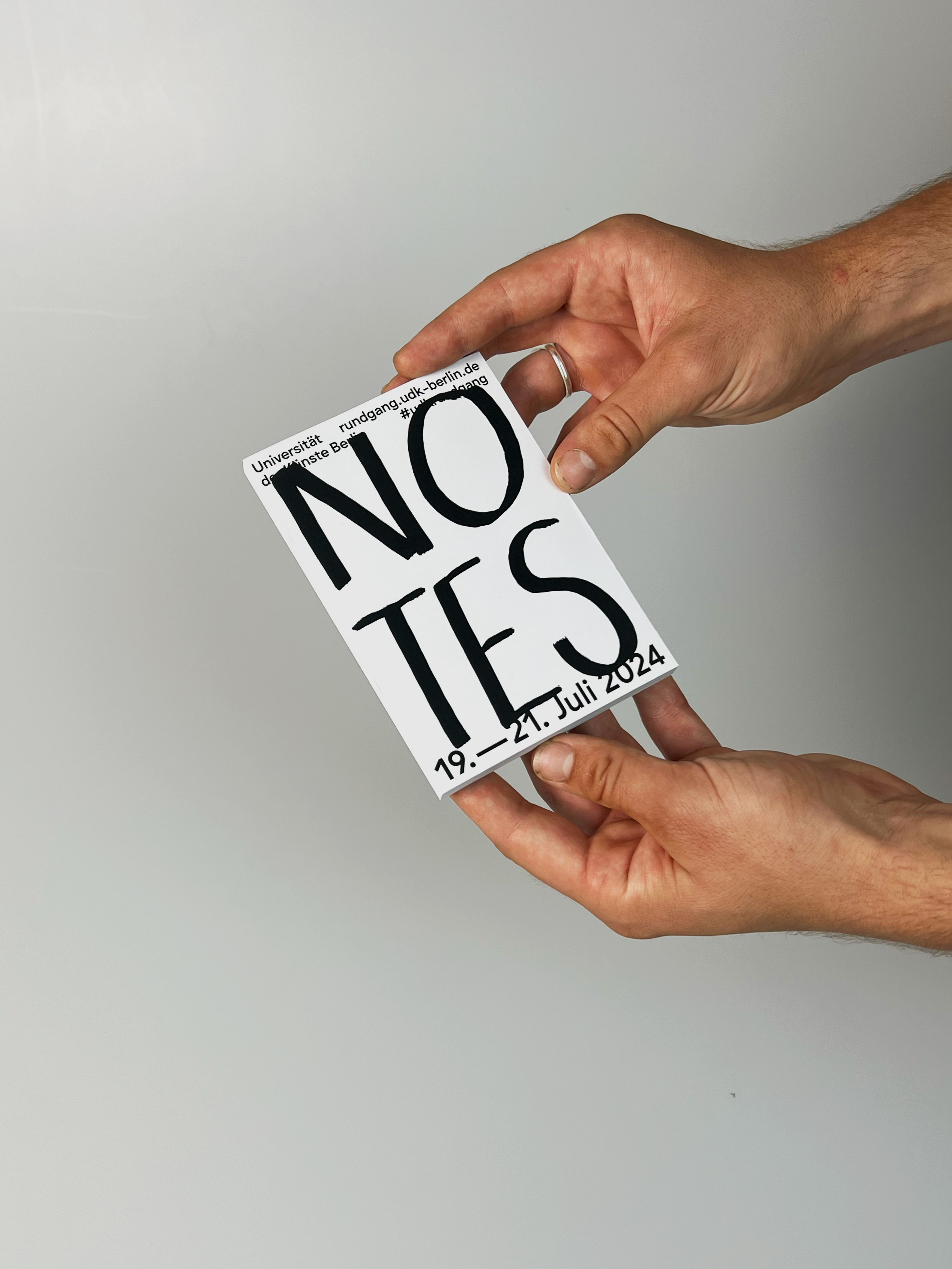 A6 Notizblock Rundgang 2024